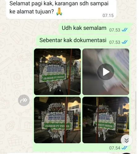 Pengiriman Papan Bunga Selamat Darawolong Purwasari
