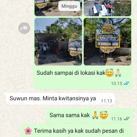 Pengiriman Papan Bunga Duka Darawolong Purwasari