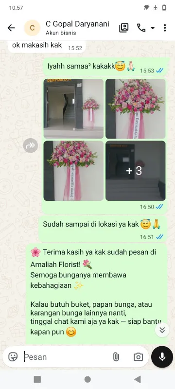 Pengiriman Karangan Bunga Darawolong Purwasari