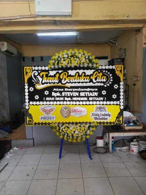 Papan Bunga di Darawolong Purwasari