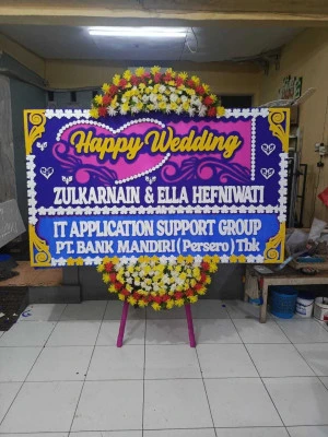 Papan Bunga di Darawolong Purwasari